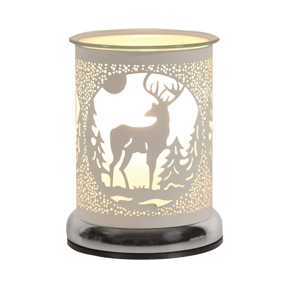 Aroma White Stag Cylinder Electric Wax Melt Warmer £21.59